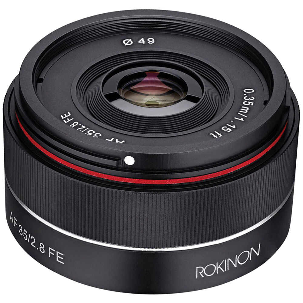 Lente Rokinon AF 35mm f/2.8 FE - puertos y conexiones