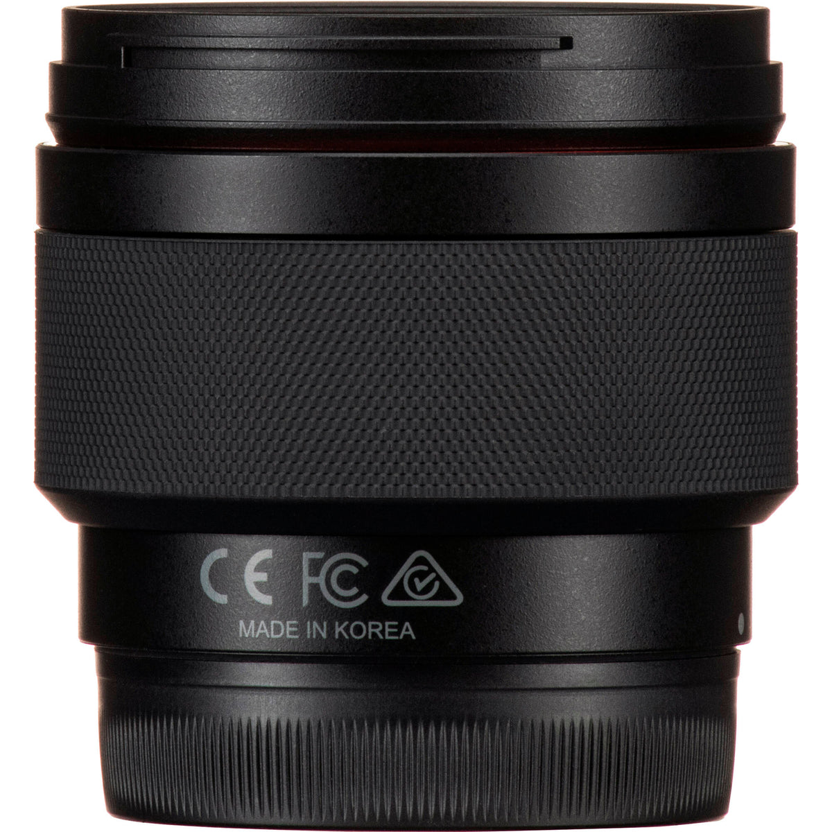 Lente Samyang 12mm f/2.0 AF Compact Ultra-Wide Angle - contenido de la caja