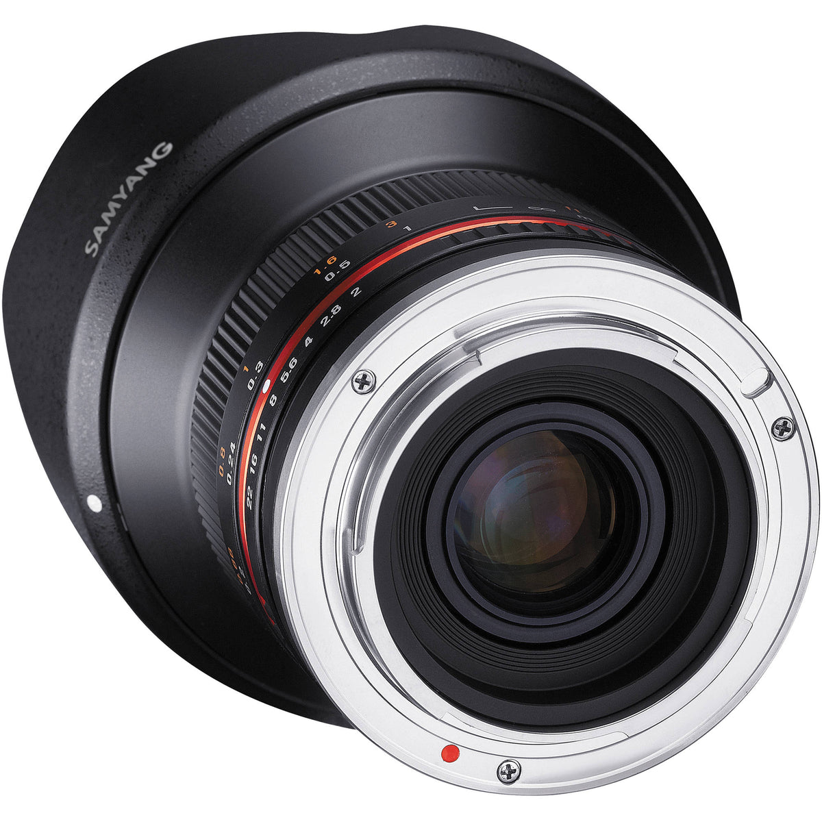 Lente Samyang 12mm f/2.0 NCS CS (APS-C) (Negro) - puertos y conexiones