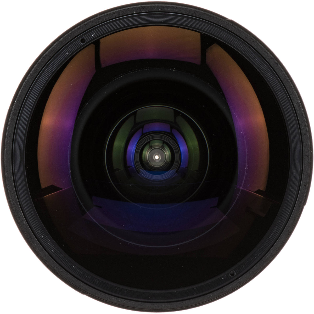 Lente Samyang 12mm f/2.8 ED AS NCS Fisheye - puertos y conexiones