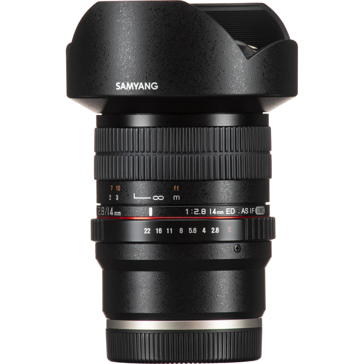Lente Samyang 14mm f/2.8 ED AS IF UMC - detalle