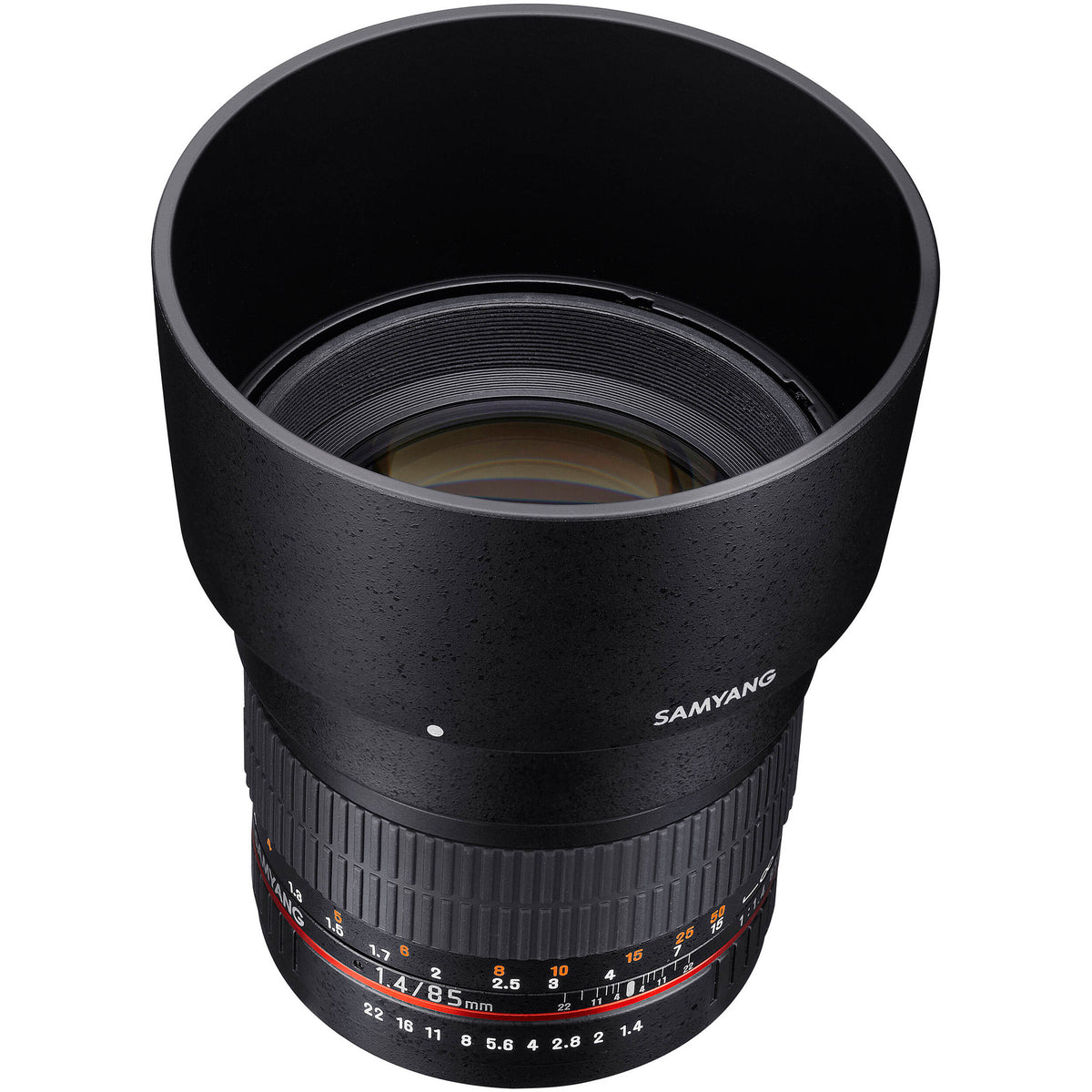 Lente Samyang 85mm f/1.4 Aspherical para Canon - vista principal