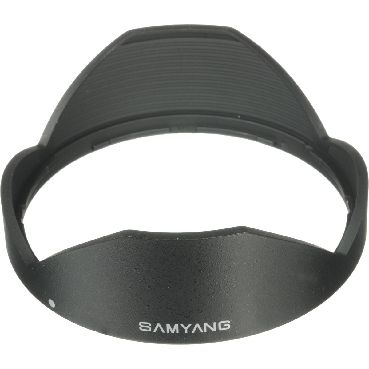Lente Samyang 8mm f/3.5 HD Fisheye con Removable Hood para Canon - vista lateral