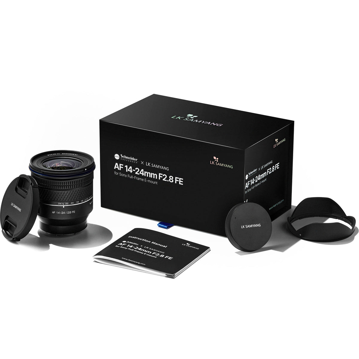Lente Samyang AF 14-24mm f/2.8 - vista trasera