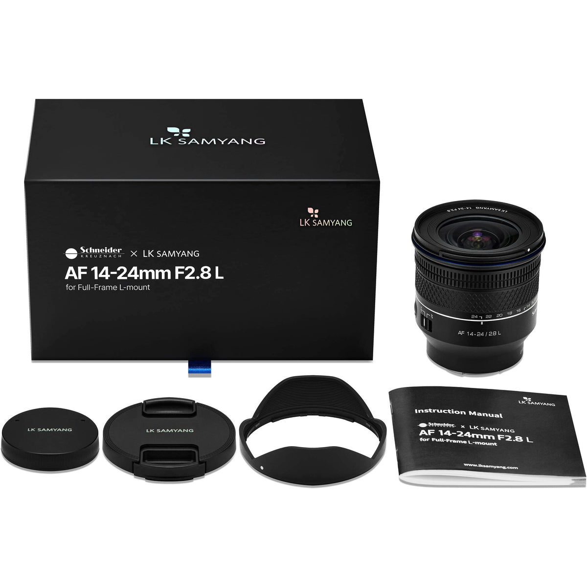 Lente Samyang AF 14-24mm f/2.8 - vista lateral