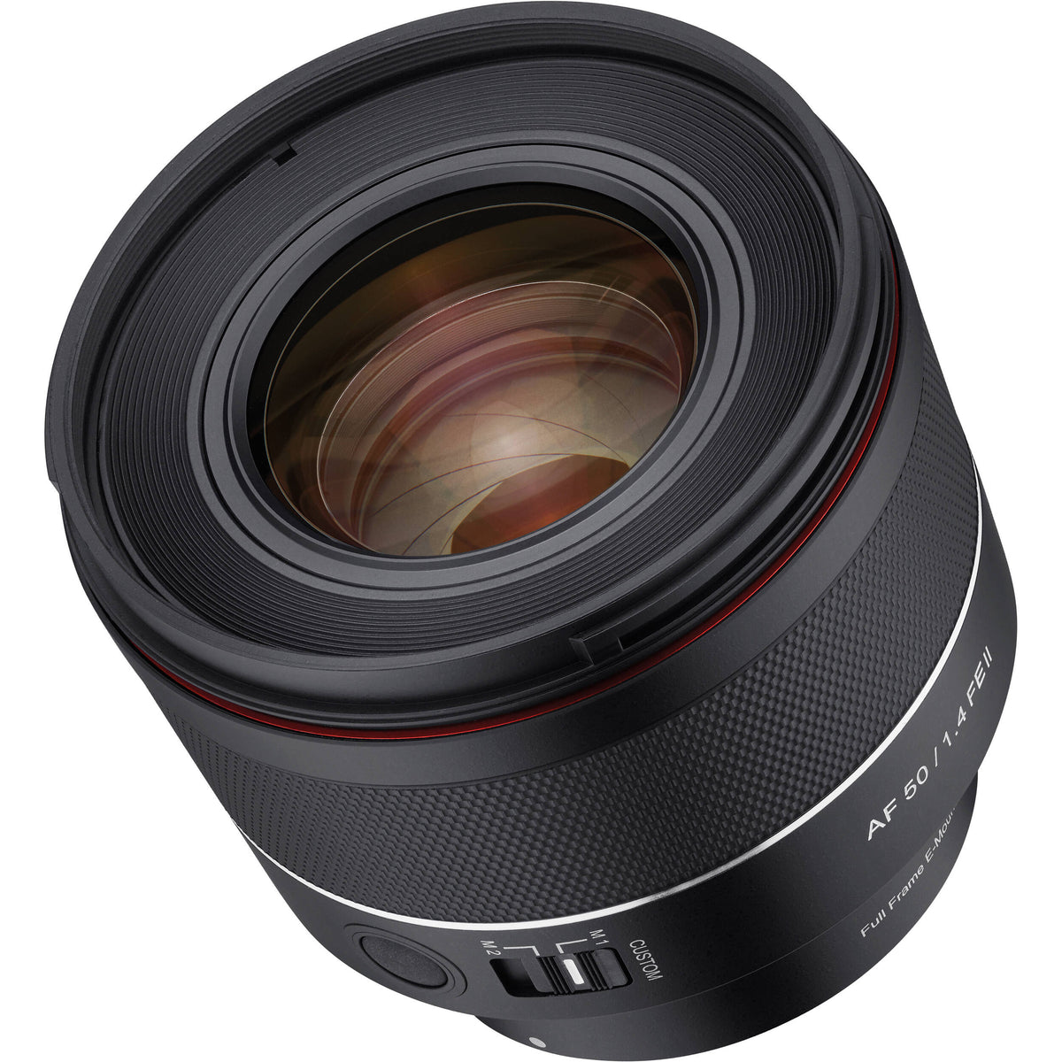 Lente Samyang AF 50mm f/1.4 FE II - vista trasera