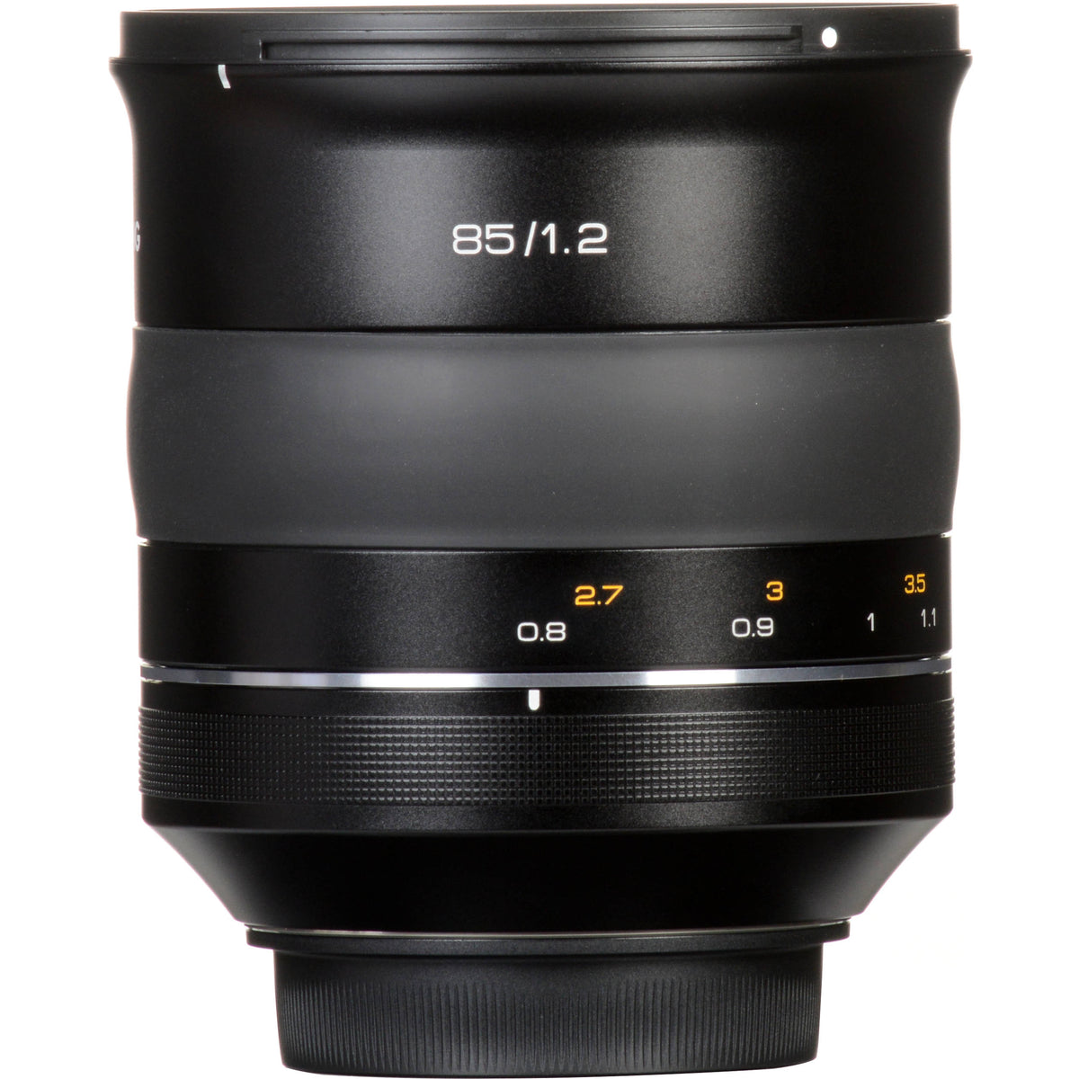 Lente Samyang XP 85mm f/1.2 - contenido de la caja