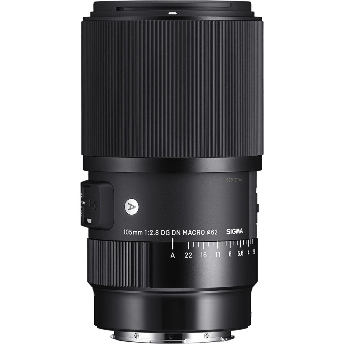 Lente Sigma 105mm f/2.8 DG DN Macro Art - vista frontal