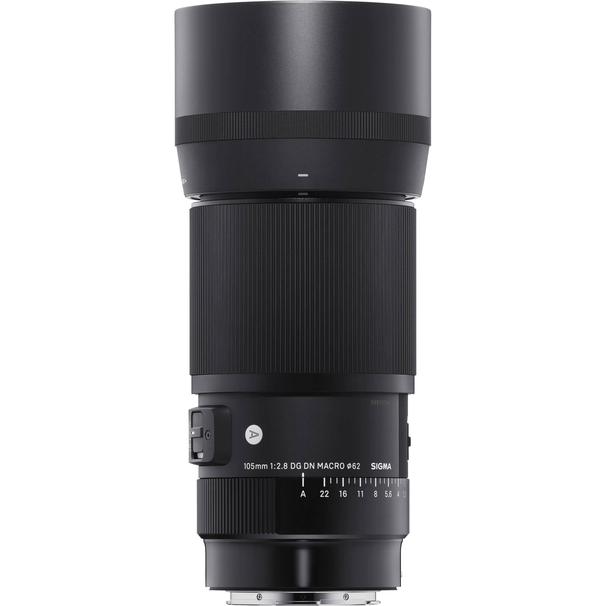 Lente Sigma 105mm f/2.8 DG DN Macro Art - vista trasera