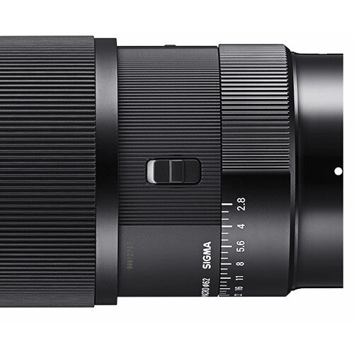 Lente Sigma 105mm f/2.8 DG DN Macro Art - puertos y conexiones