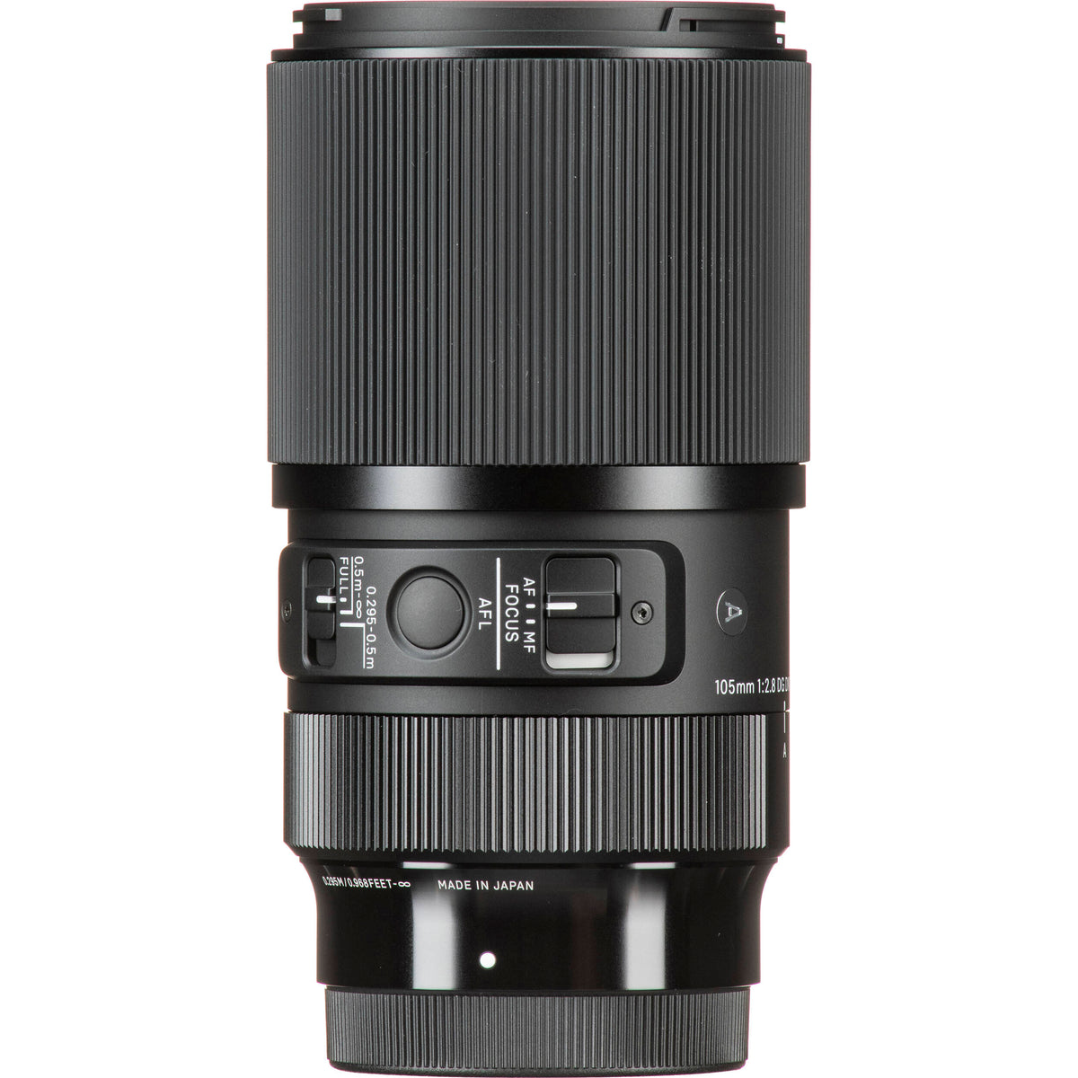 Lente Sigma 105mm f/2.8 DG DN Macro Art - contenido de la caja