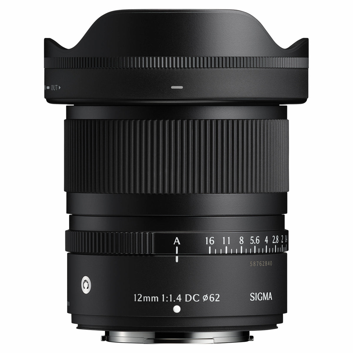 Lente Sigma 12mm f/1.4 DC Contemporary - vista principal