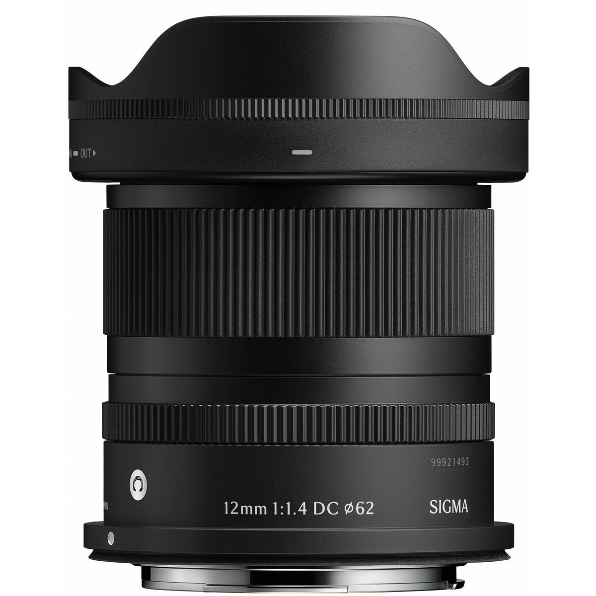 Lente Sigma 12mm f/1.4 DC Contemporary - vista principal