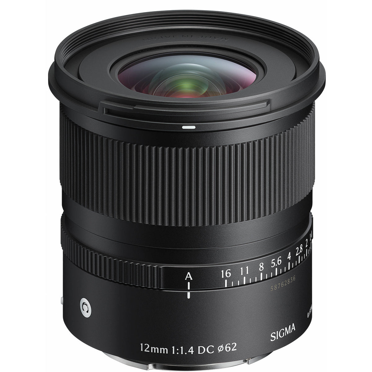Lente Sigma 12mm f/1.4 DC Contemporary - vista trasera