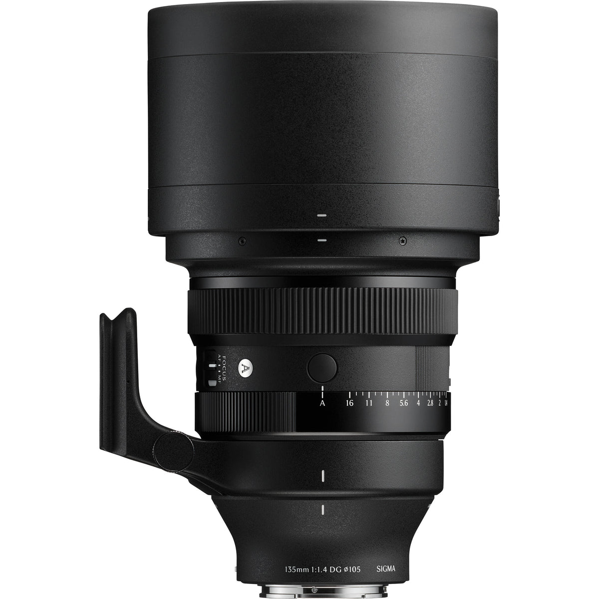 Lente Sigma 135mm f/1.4 DG Art - vista principal