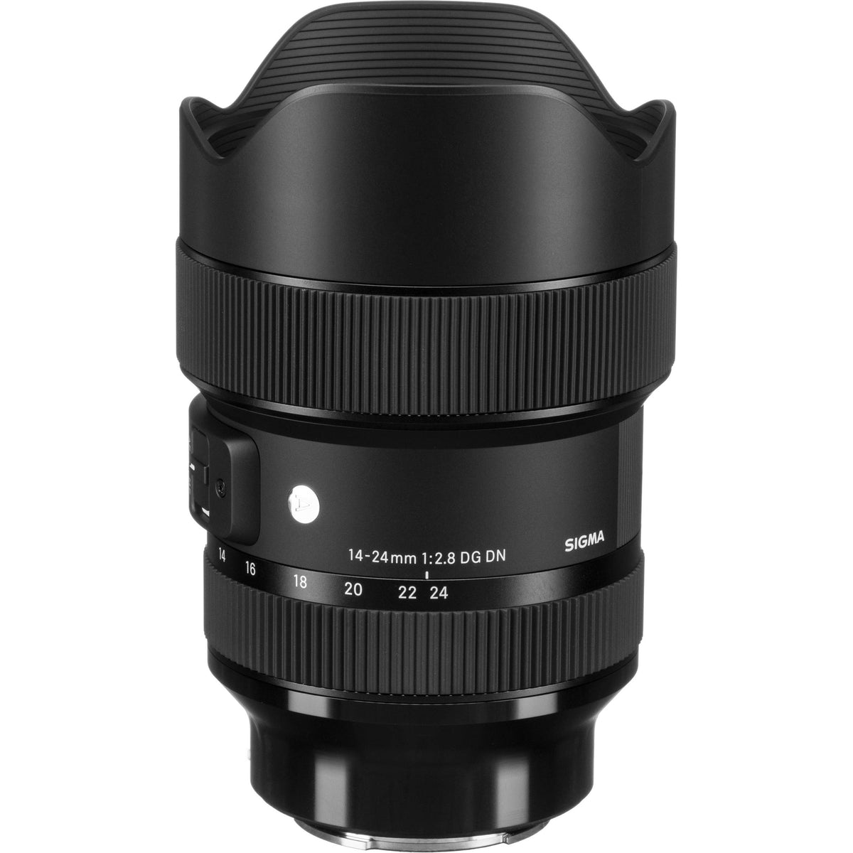 Lente Sigma 14-24mm f/2.8 DG DN Art - vista frontal