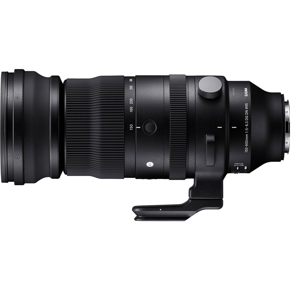 Lente Sigma 150-600mm f/5-6.3 DG DN OS Sports - vista frontal