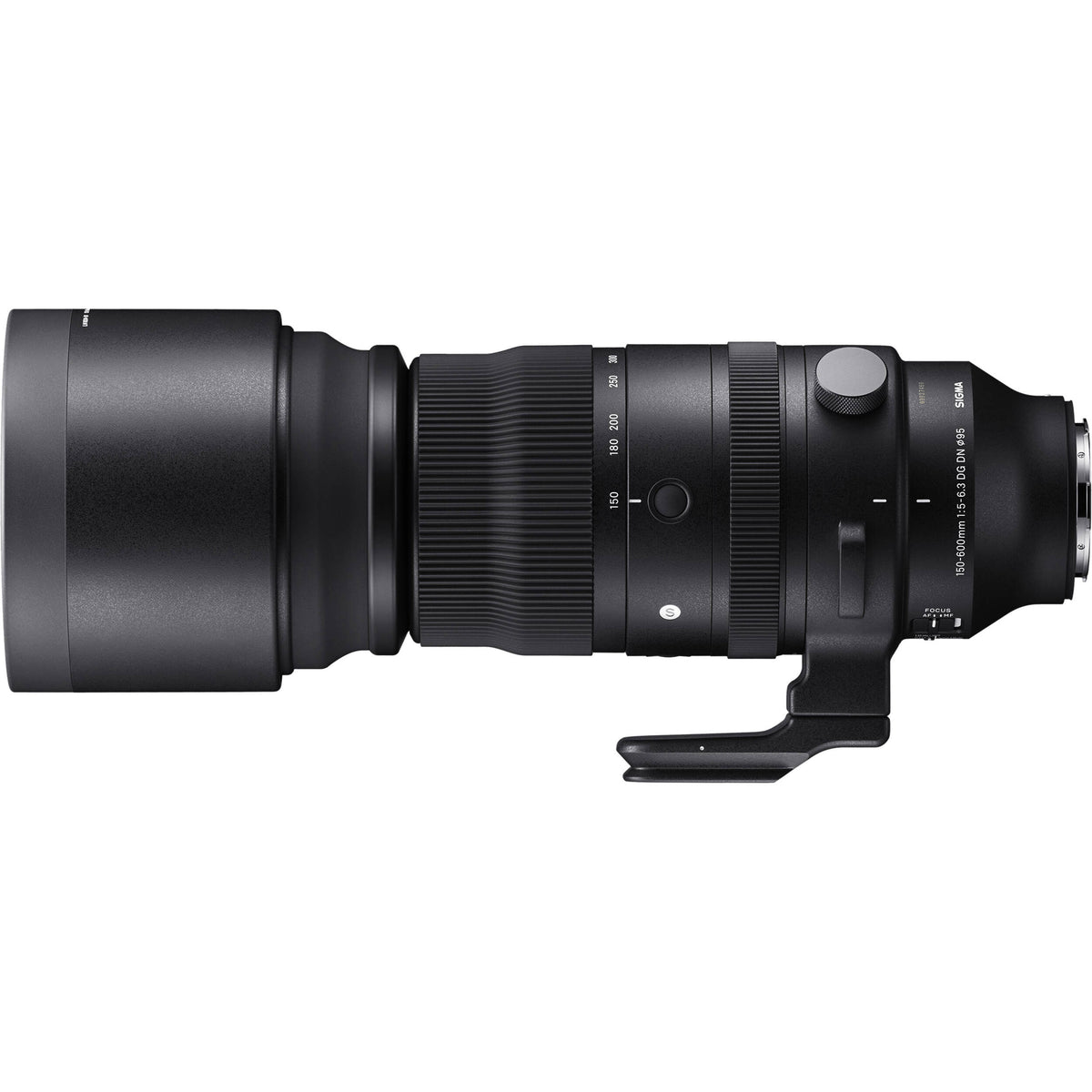Lente Sigma 150-600mm f/5-6.3 DG DN OS Sports - vista trasera