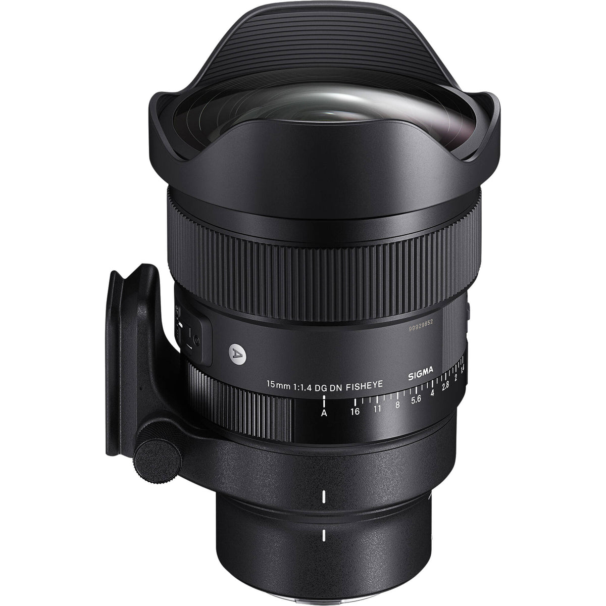 Lente Sigma 15mm f/1.4 Fisheye DG DN Art - vista frontal