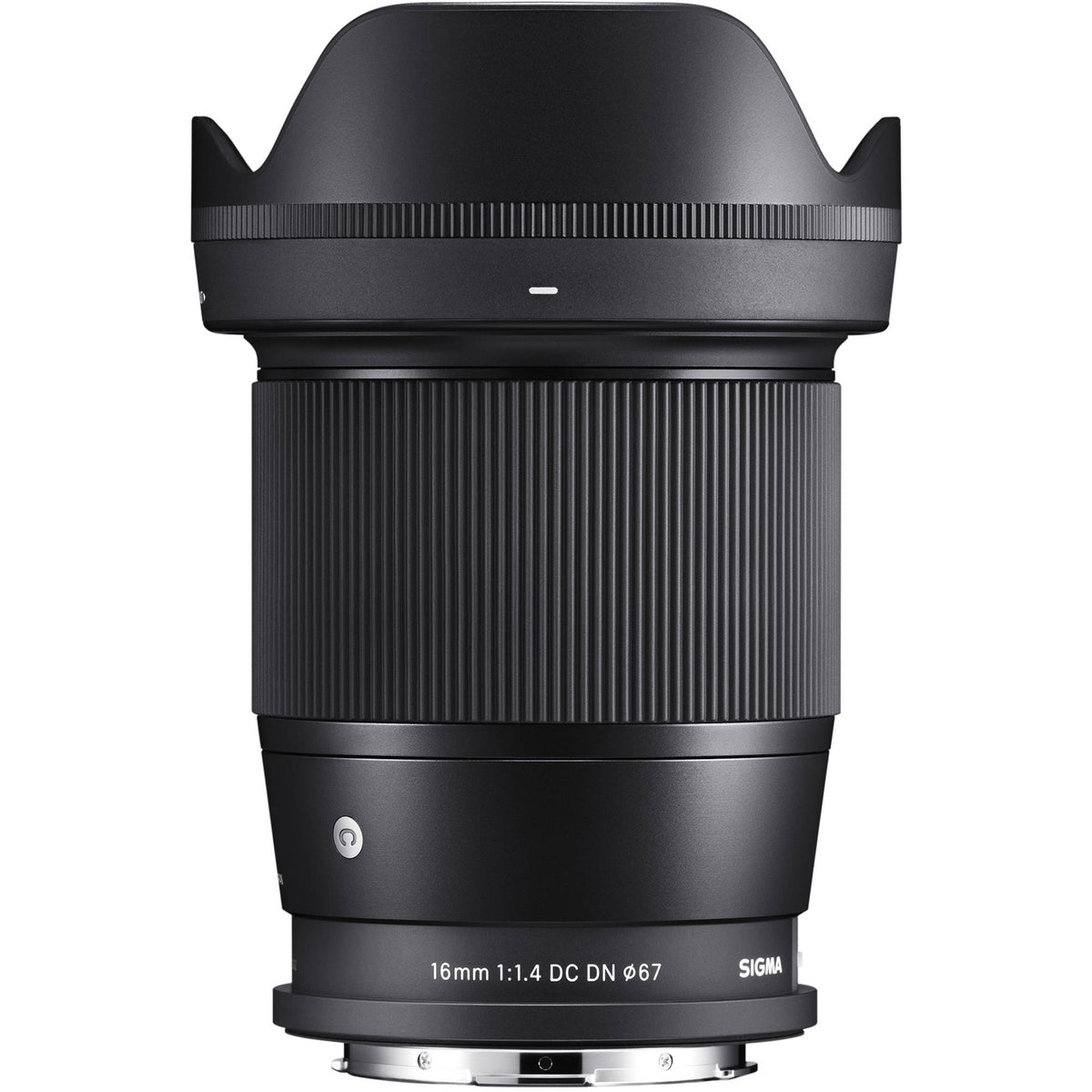 Lente Sigma 16mm f/1.4 DC DN Contemporary - vista principal