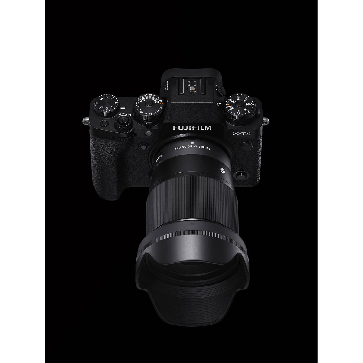 Lente Sigma 16mm f/1.4 DC DN Contemporary - vista frontal