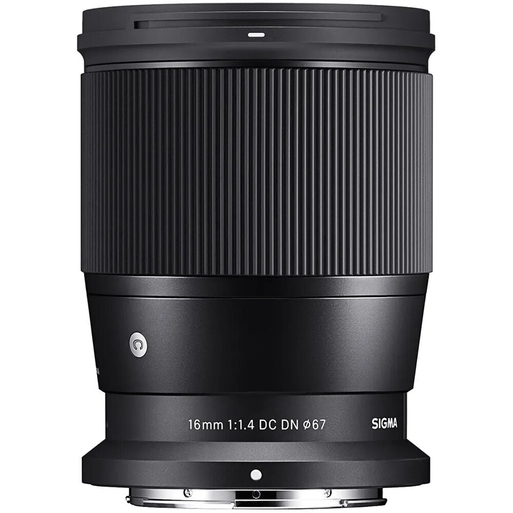 Lente Sigma 16mm f/1.4 DC DN Contemporary - vista trasera
