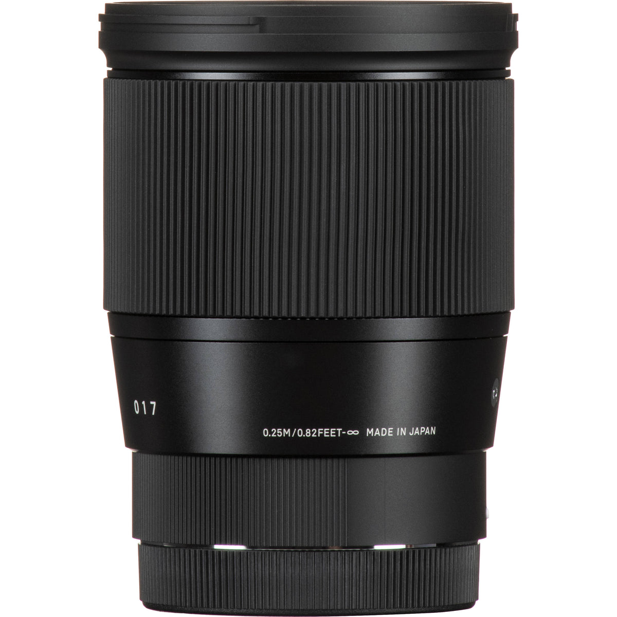 Lente Sigma 16mm f/1.4 DC DN Contemporary - vista lateral