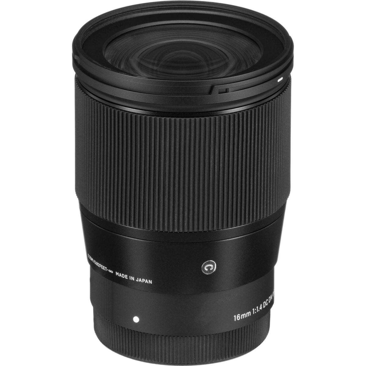Lente Sigma 16mm f/1.4 DC DN Contemporary - contenido de la caja