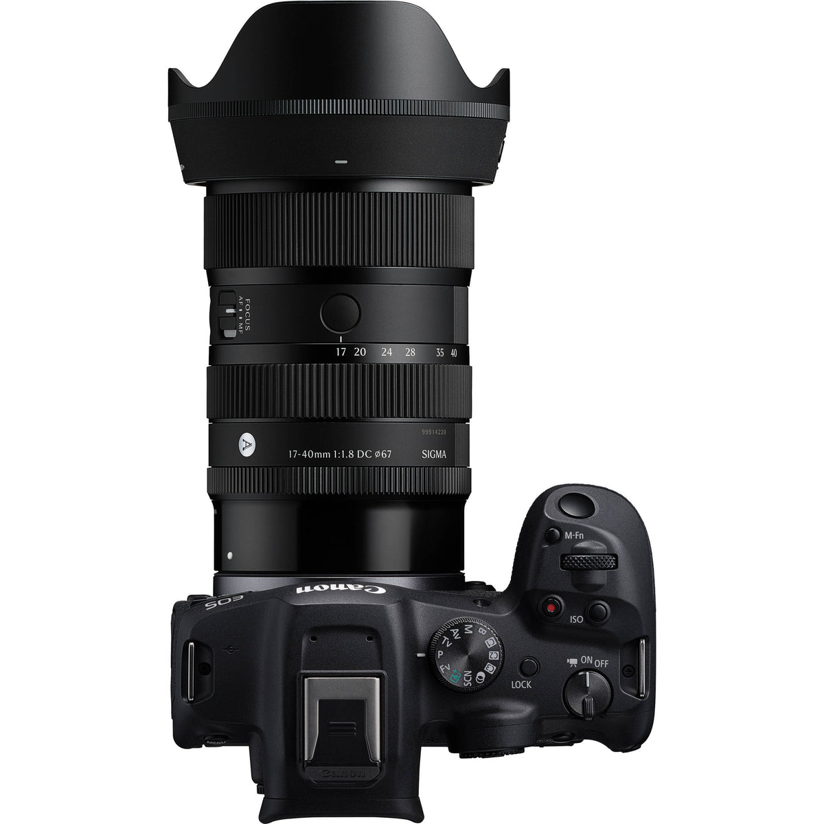 Lente Sigma 17-40mm f/1.8 DC Art - vista trasera