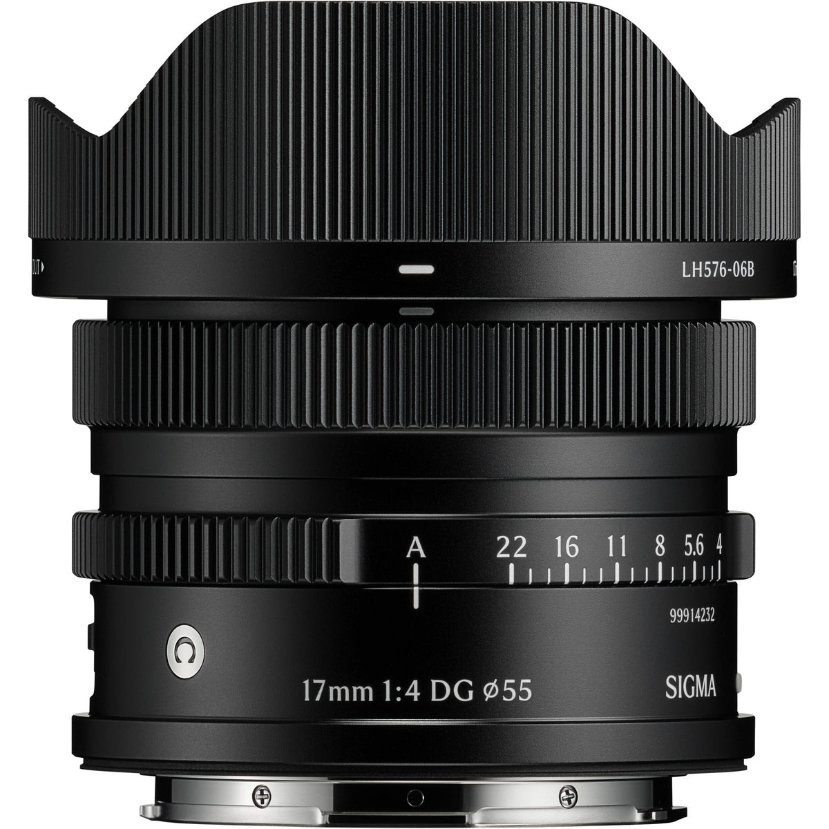 Lente Sigma 17mm f/4 DG Contemporary - vista principal