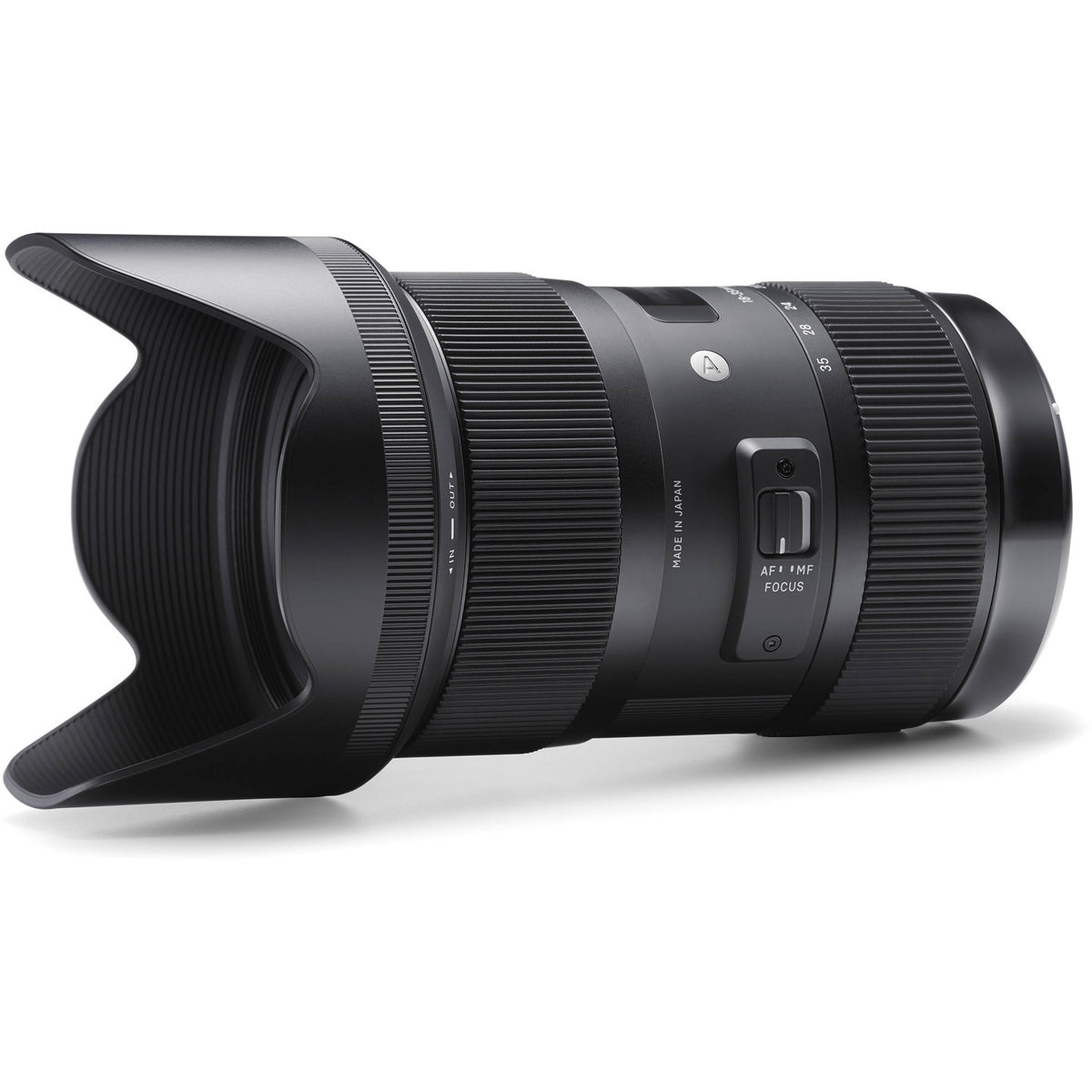 Lente Sigma 18-35mm f/1.8 DC HSM Art - vista frontal