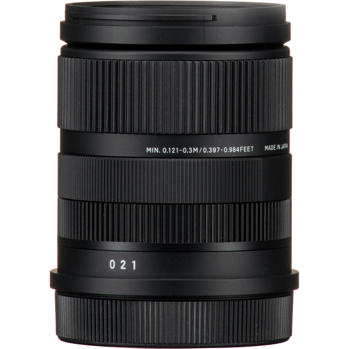 Lente Sigma 18-50mm f/2.8 DC DN Contemporary - contenido de la caja