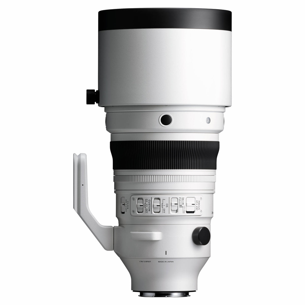 Lente Sigma 200mm f/2 DG OS Sports - vista frontal