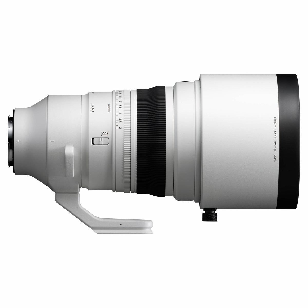 Lente Sigma 200mm f/2 DG OS Sports - detalle