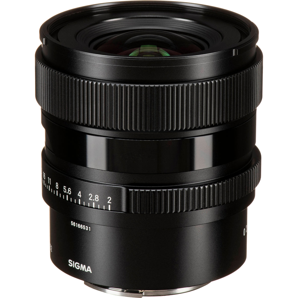 Lente Sigma 20mm f/2 DG DN Contemporary - vista frontal