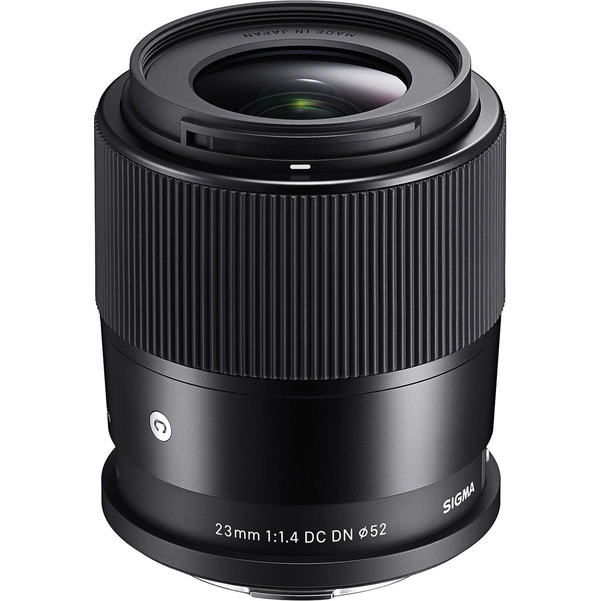 Lente Sigma 23mm f/1.4 DC DN Contemporary - vista frontal