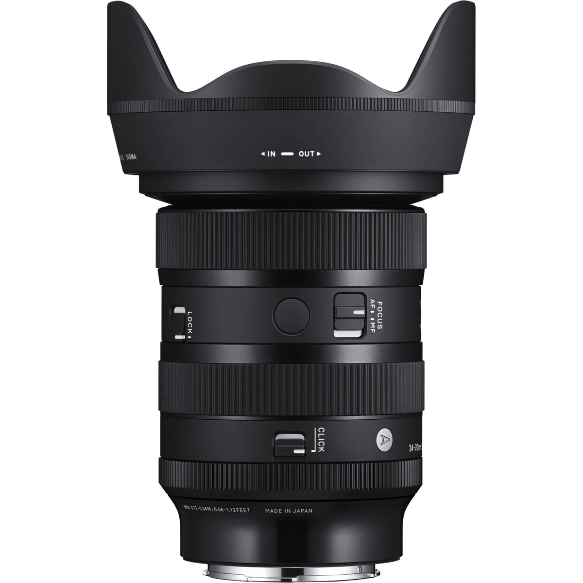 Lente Sigma 24-70mm f/2.8 DG DN II Art - detalle
