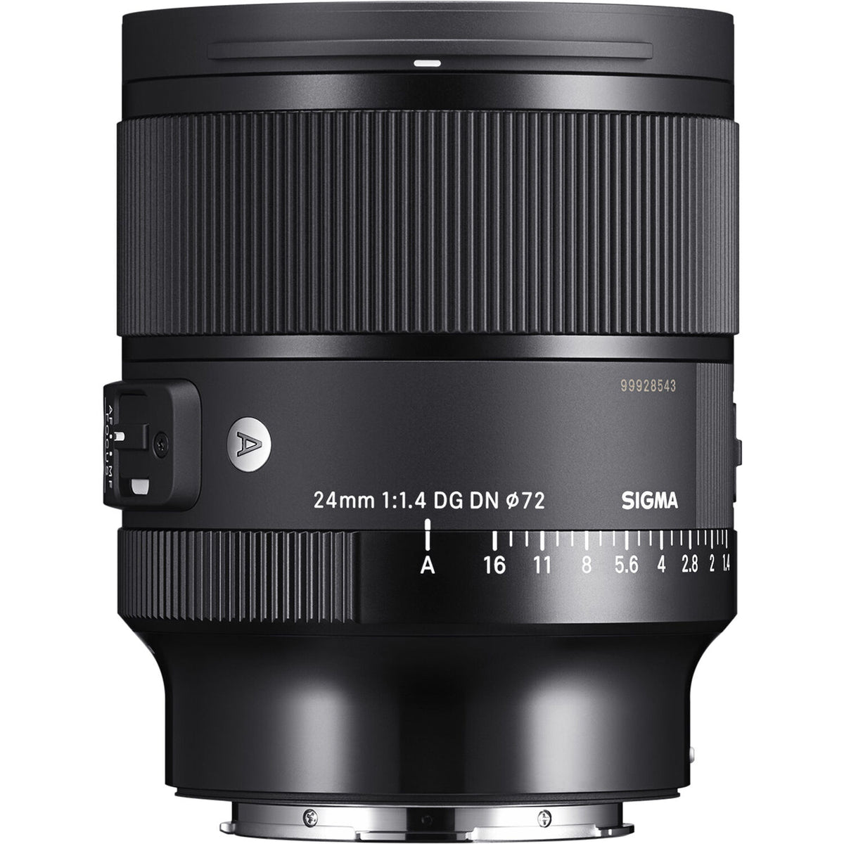 Lente Sigma 24mm f/1.4 DG DN Art - vista frontal