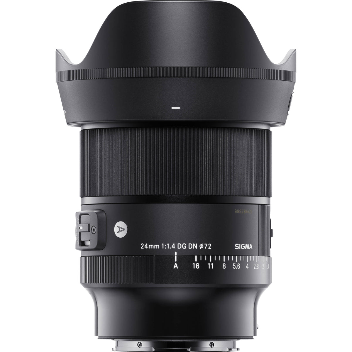 Lente Sigma 24mm f/1.4 DG DN Art - vista trasera