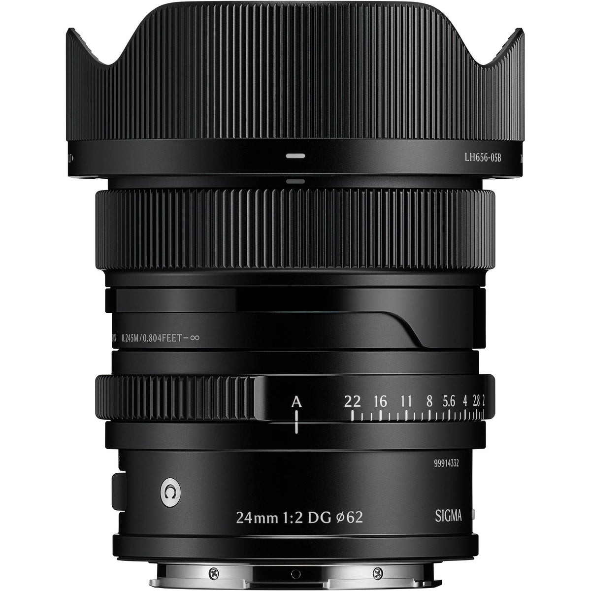 Lente Sigma 24mm f/2 DG Contemporary - vista principal