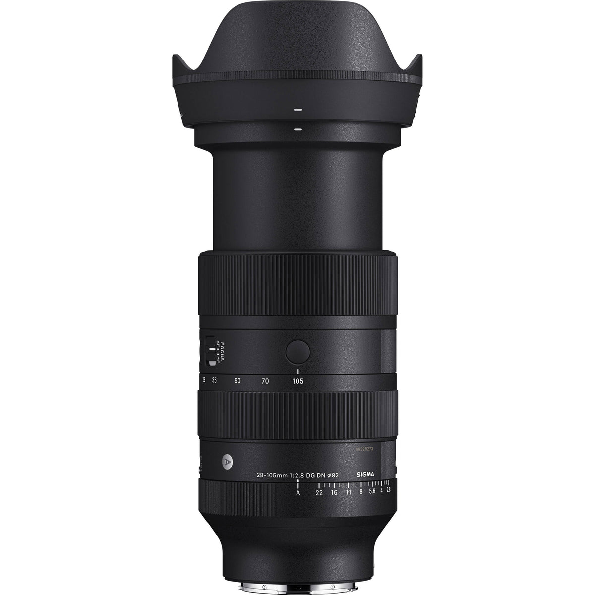 Lente Sigma 28-105mm f/2.8 DG DN Art - vista lateral