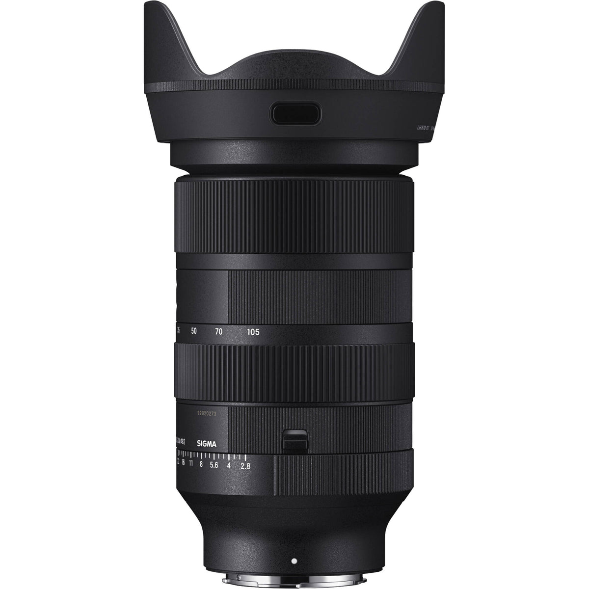 Lente Sigma 28-105mm f/2.8 DG DN Art - contenido de la caja