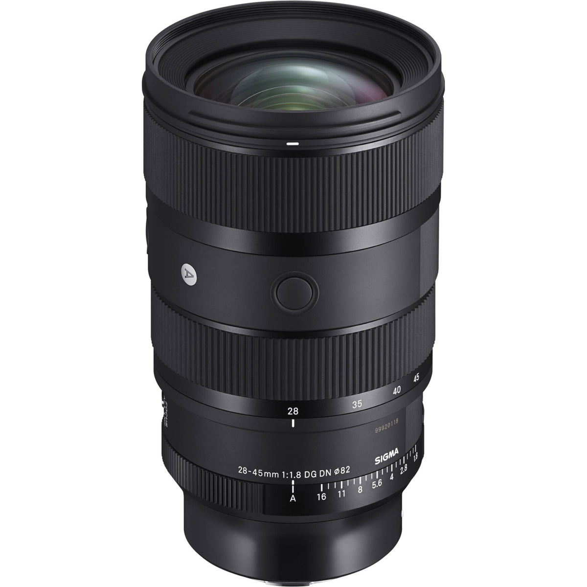 Lente Sigma 28-45mm f/1.8 DG DN Art - vista trasera