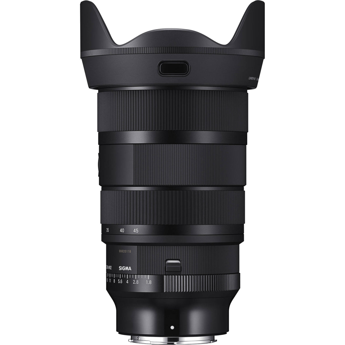 Lente Sigma 28-45mm f/1.8 DG DN Art - contenido de la caja