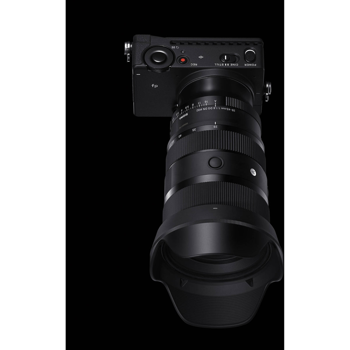 Lente Sigma 28-45mm f/1.8 DG DN Art - en uso
