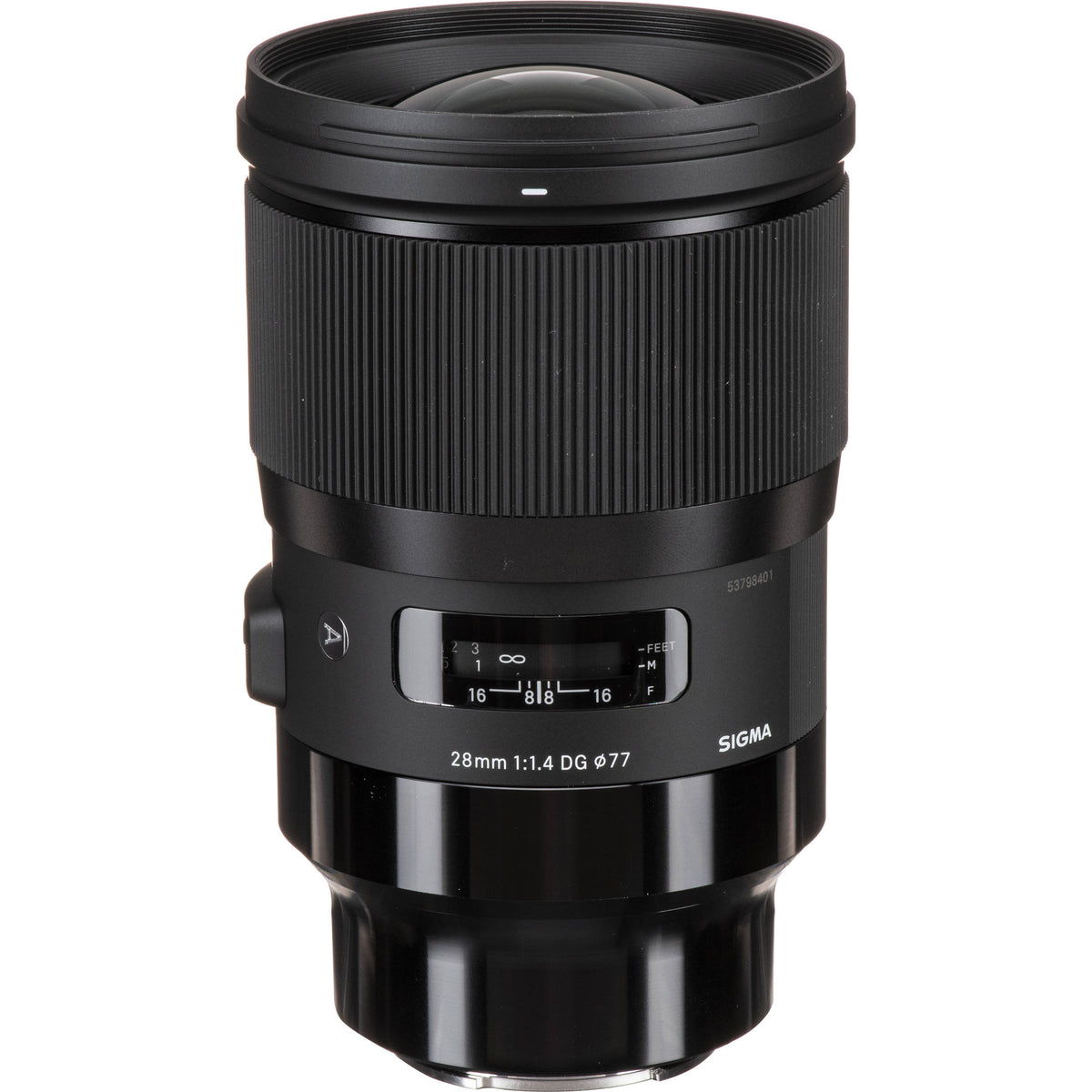 Lente Sigma 28mm f/1.4 DG HSM Art - vista principal