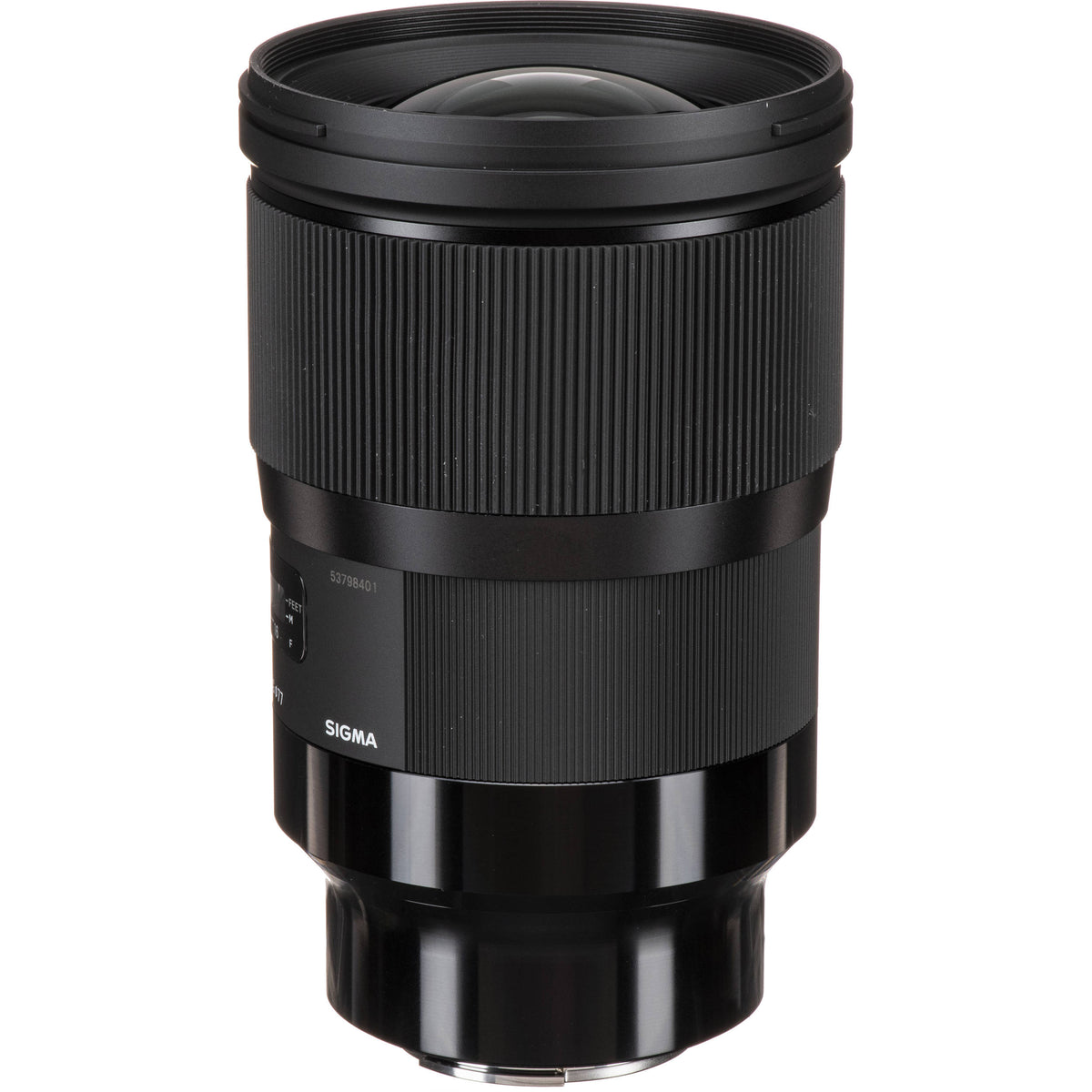 Lente Sigma 28mm f/1.4 DG HSM Art - vista frontal