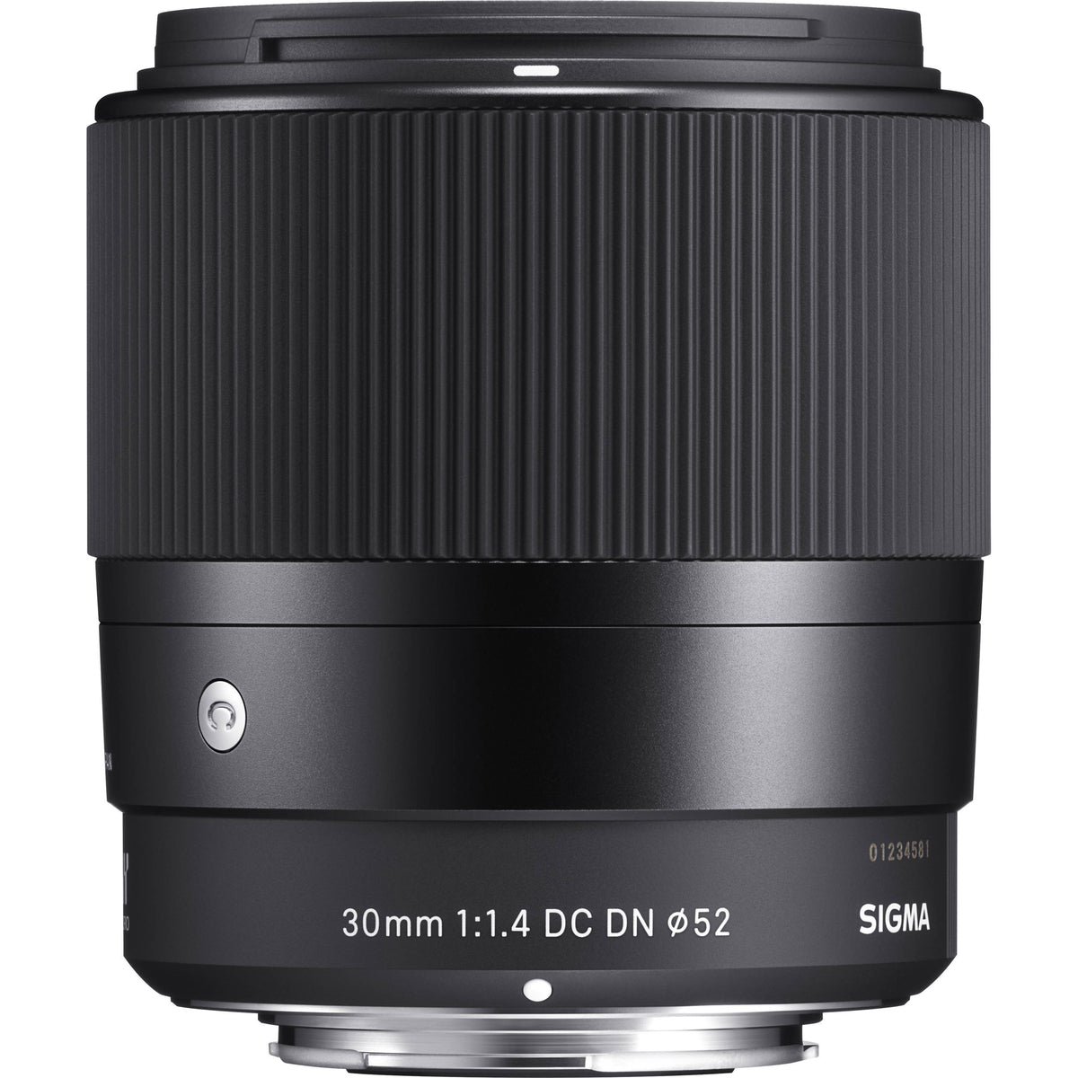 Lente Sigma 30mm f/1.4 DC DN Contemporary - vista frontal