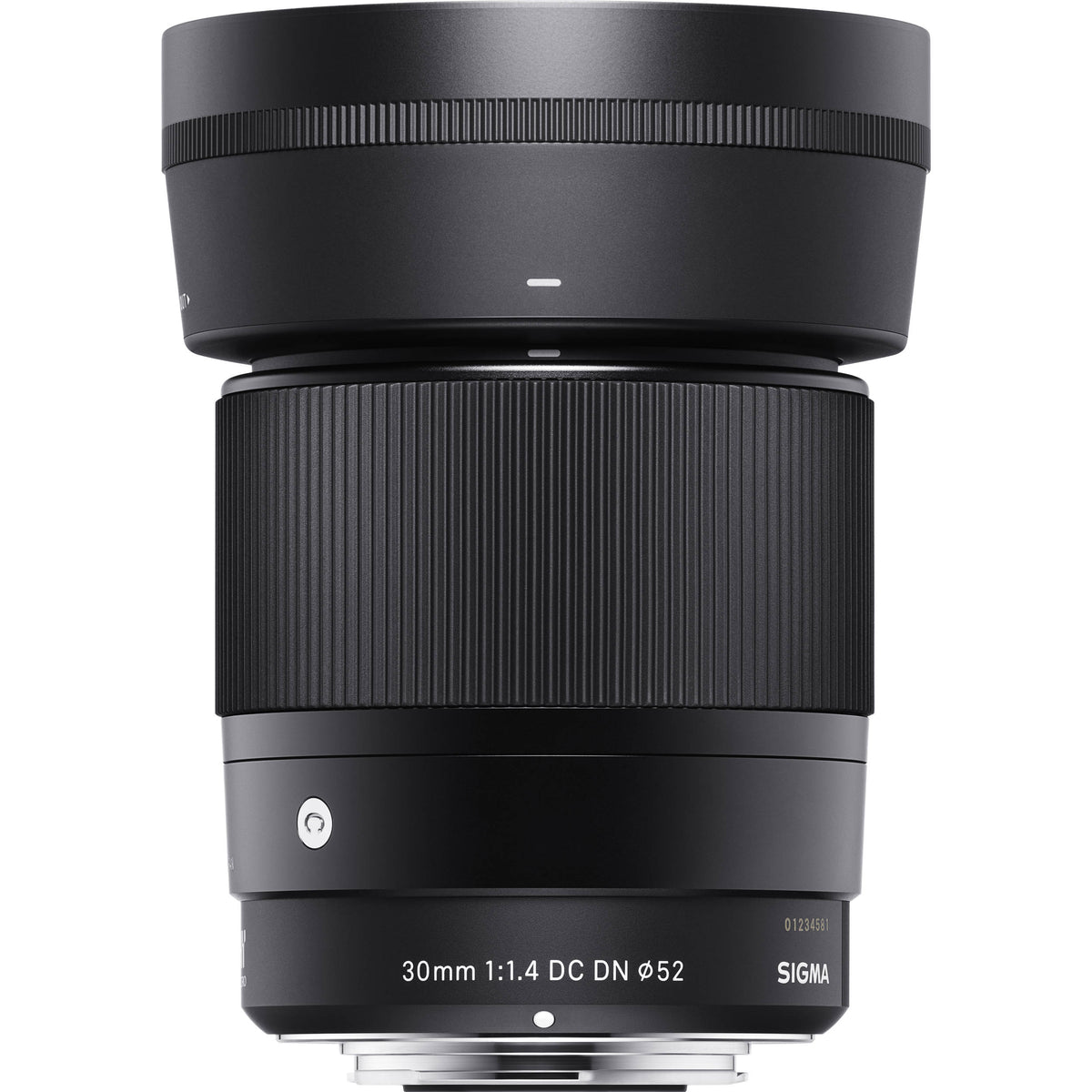 Lente Sigma 30mm f/1.4 DC DN Contemporary - vista trasera