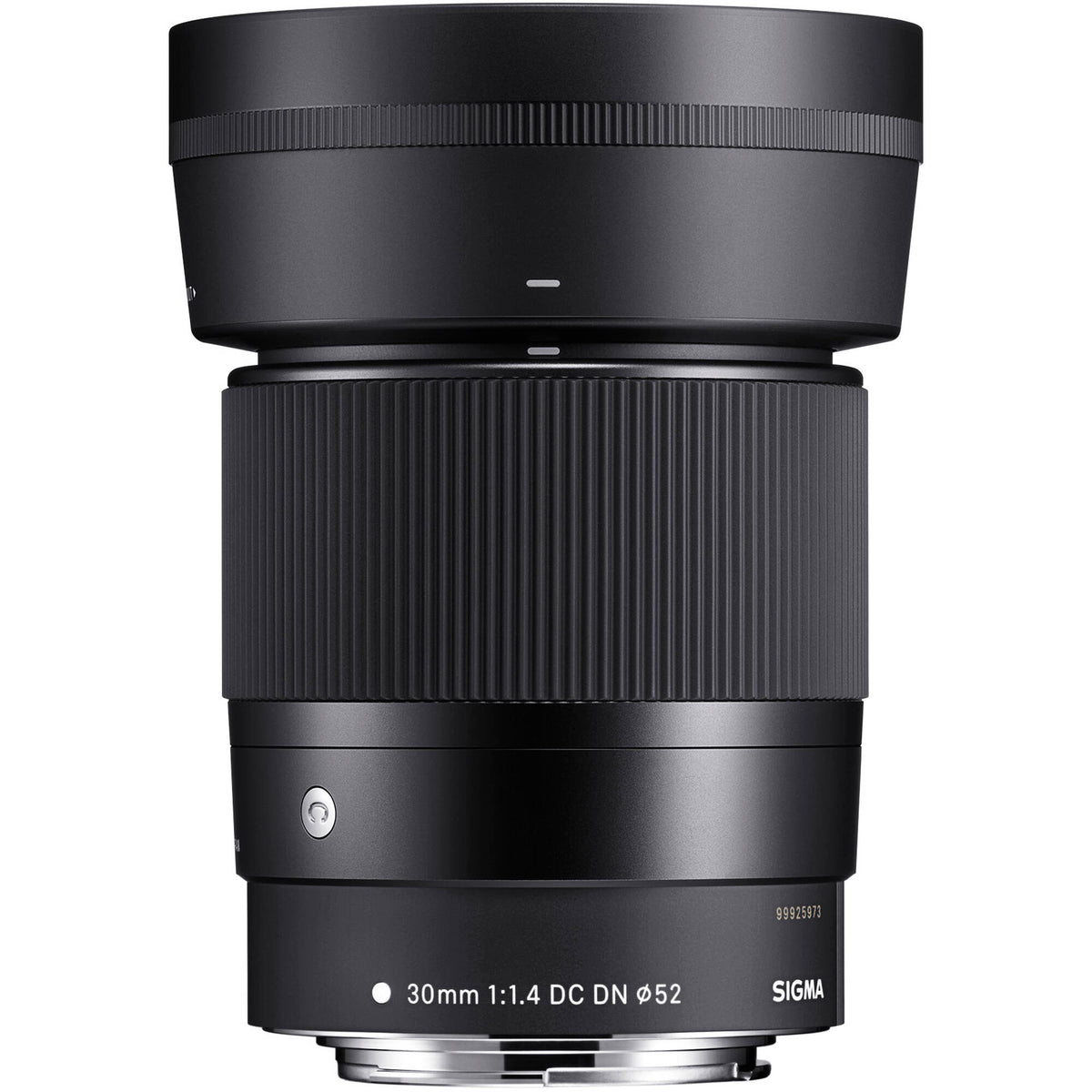 Lente Sigma 30mm f/1.4 DC DN Contemporary - contenido de la caja